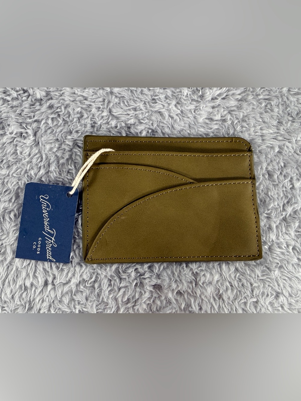 NWT Universal Thread Olive Green Card Holder Wallet
